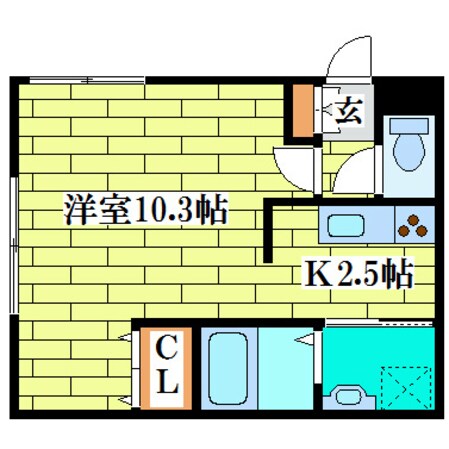 ＣＡＳＡ清田の物件間取画像